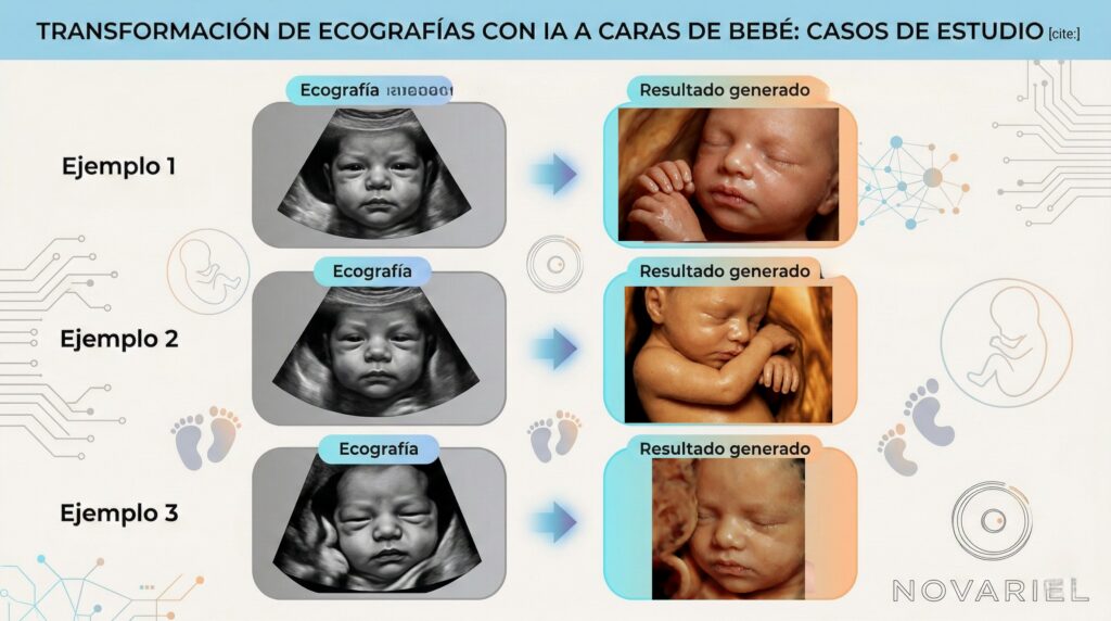 Diferencias entre ecografía 2D, 3D y 4D para generar imágenes de bebé
